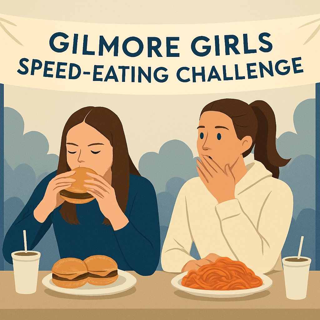 Gilmore Girls Speed-Eating Challenge