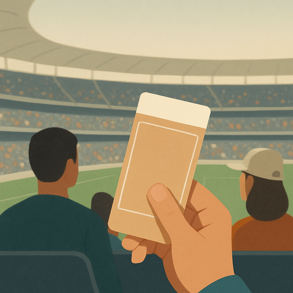 The Stadium Ticket Stub
