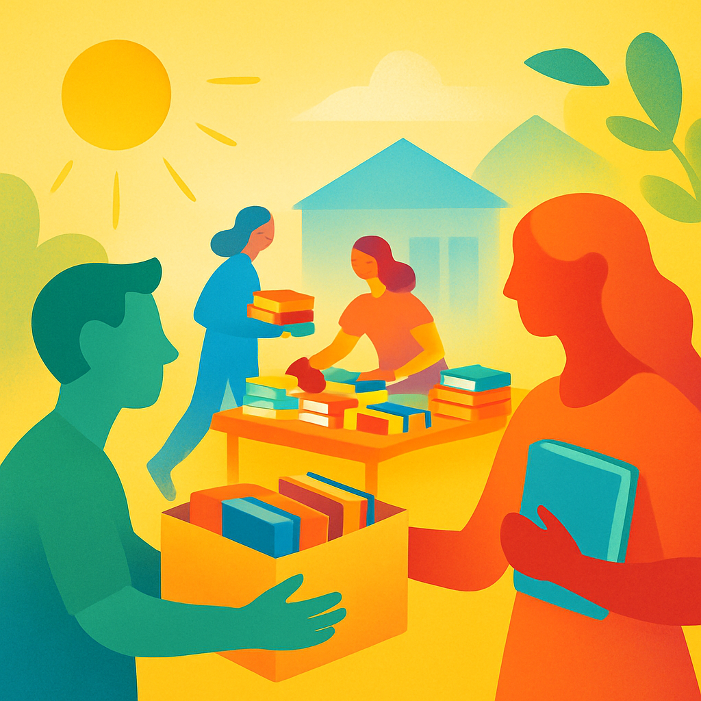 Donate & Pick Up Free Books—Community Library Sale This Saturday Morning