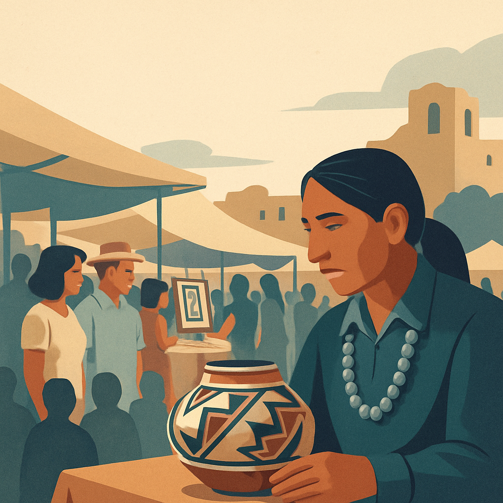 Santa Fe Indian Market: 150,000 Visitors, 1,000 Native Artists