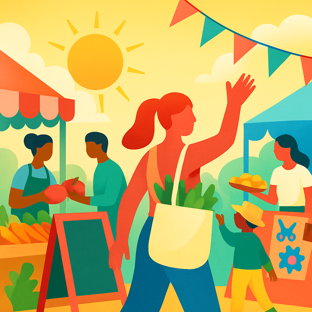 Saturday Morning Farmers Market is Back!