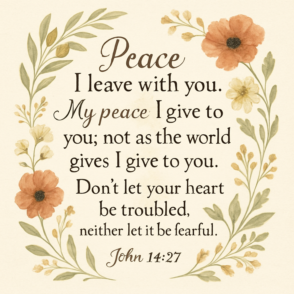 A Peace Beyond What the World Offers