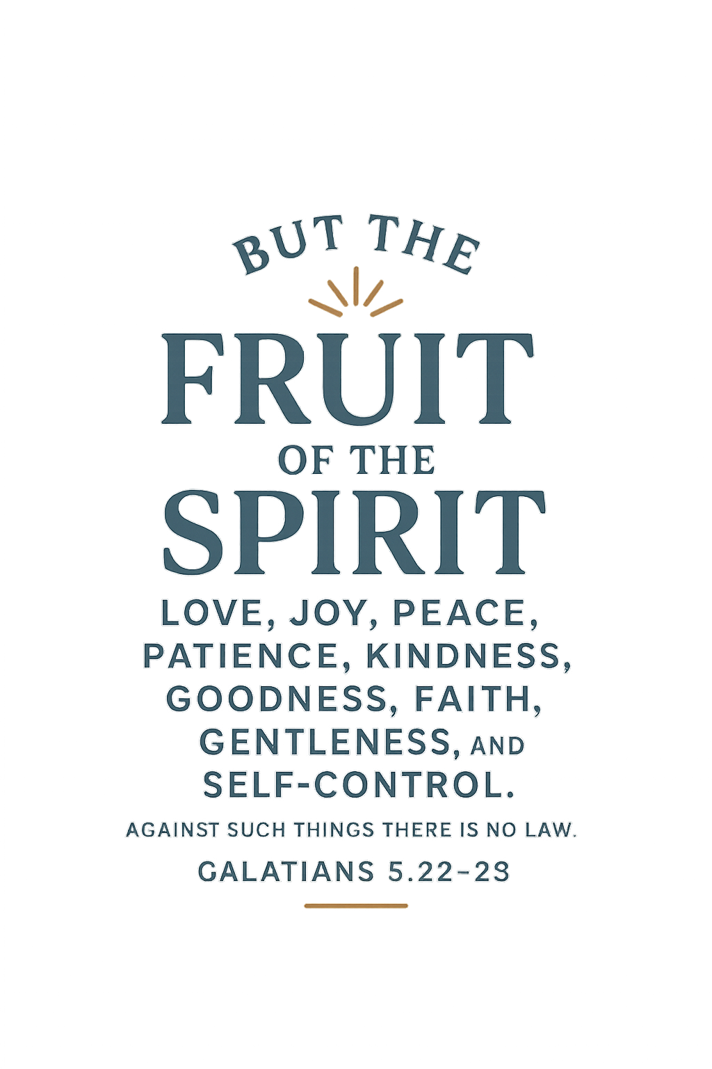 The Spirit's Fruit Needs No Permission
