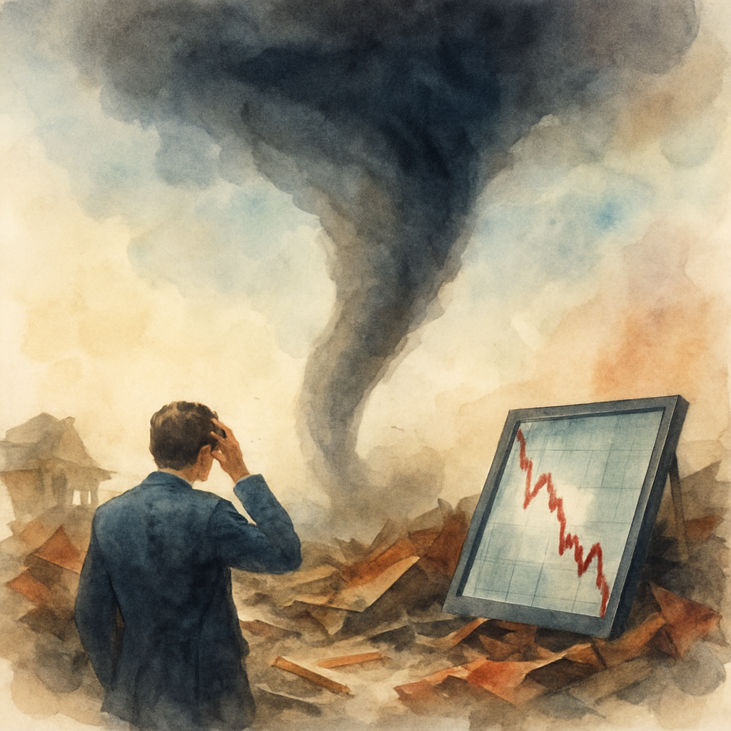 The Tornado's Paradox: What Spins Faster Than the Stock Market but Destroys More Than Any Bear?