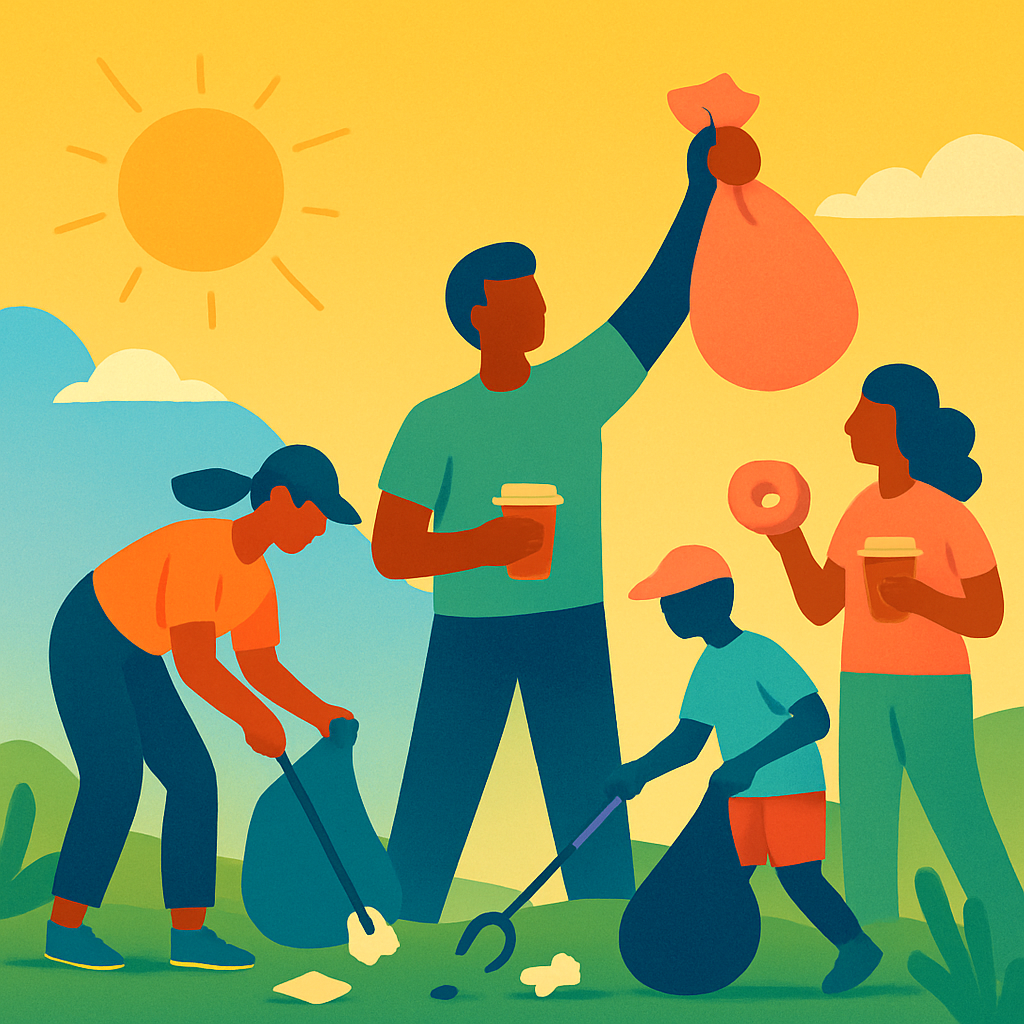 Neighborhood Cleanup & Coffee This Saturday