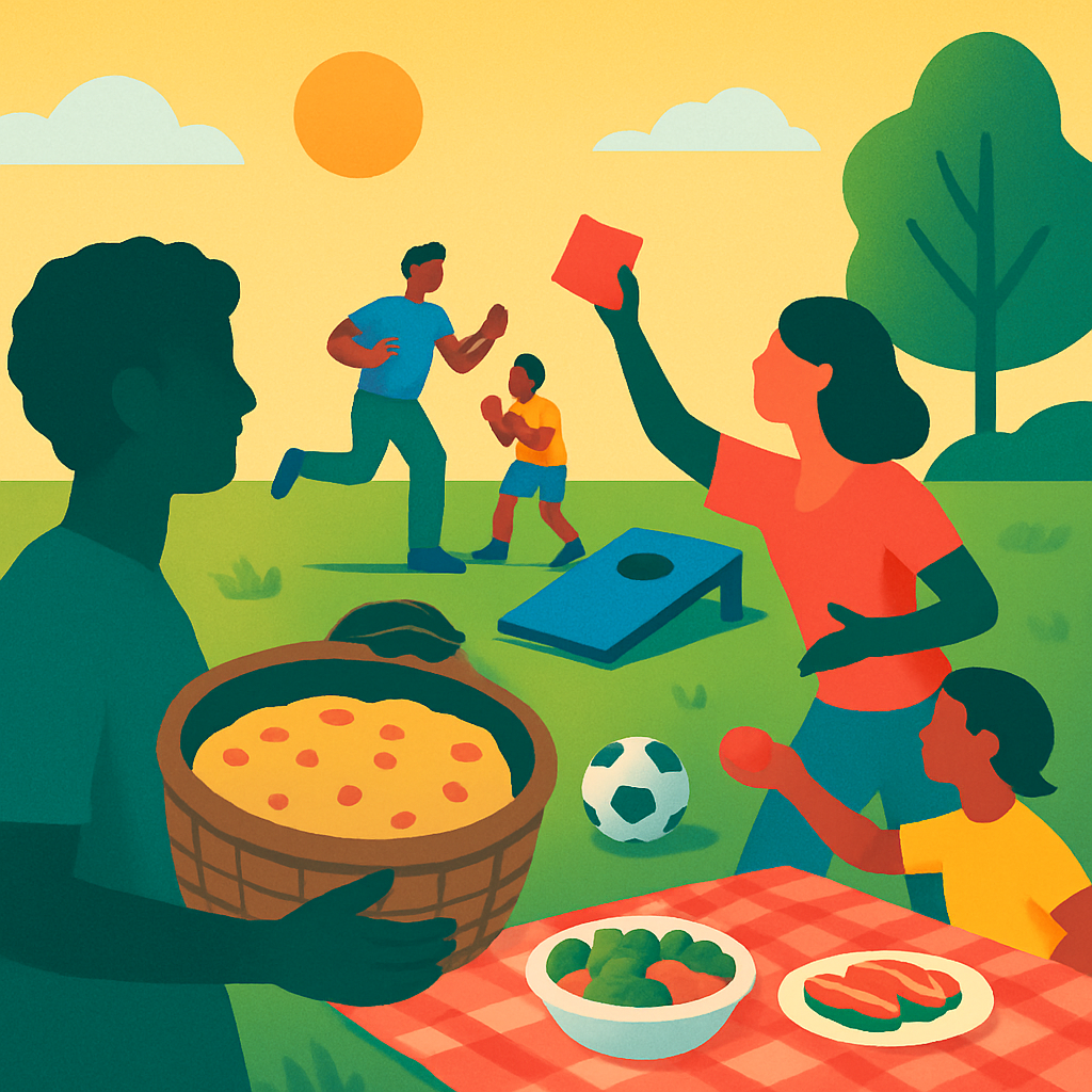 Potluck Picnic & Lawn Games This Sunday—Bring a Dish & Your Competitive Spirit