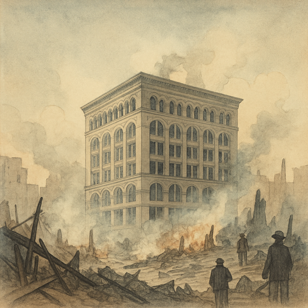 The Rogers Peet Building rose from fire in 1898 Manhattan