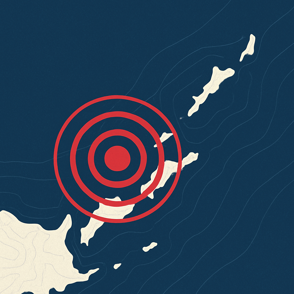 M4.5 earthquake near Shikotan, Russia on July 5