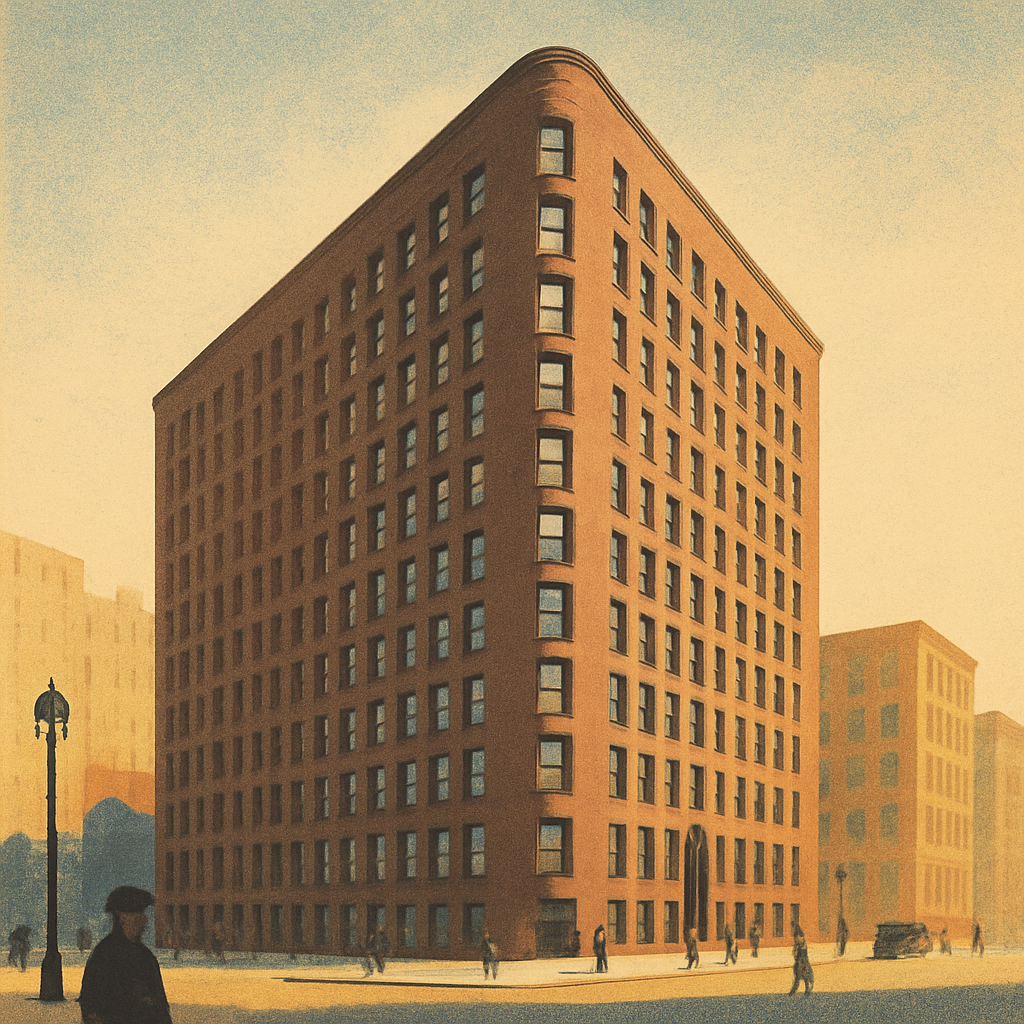 Monadnock Building in Chicago: tallest load-bearing brick skyscraper ever